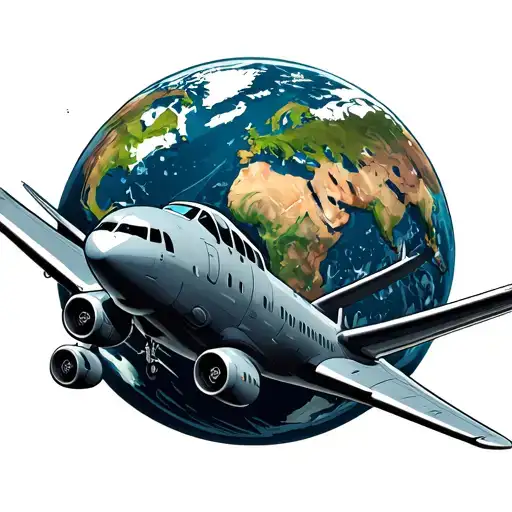 Earth Airplane With Lj