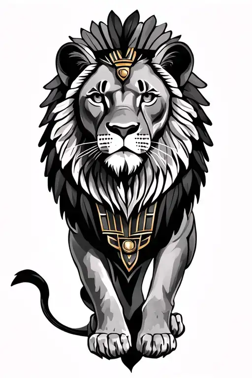 Lion Egyptian Sitlusu