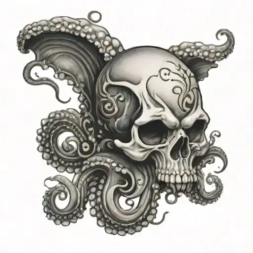 Skull Octopus