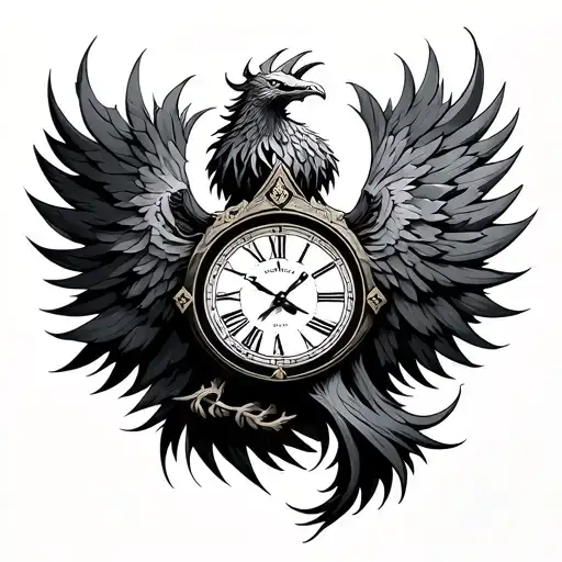 Phoenix Clock