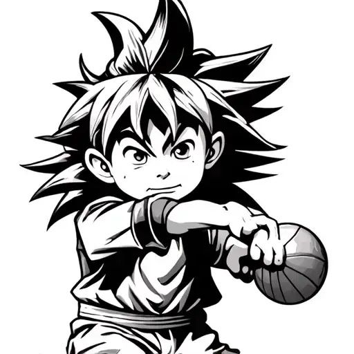 Little Kid Playing Ball Z
