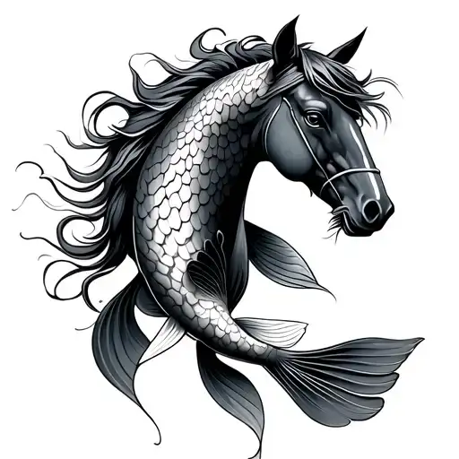 Koi Fish Horse