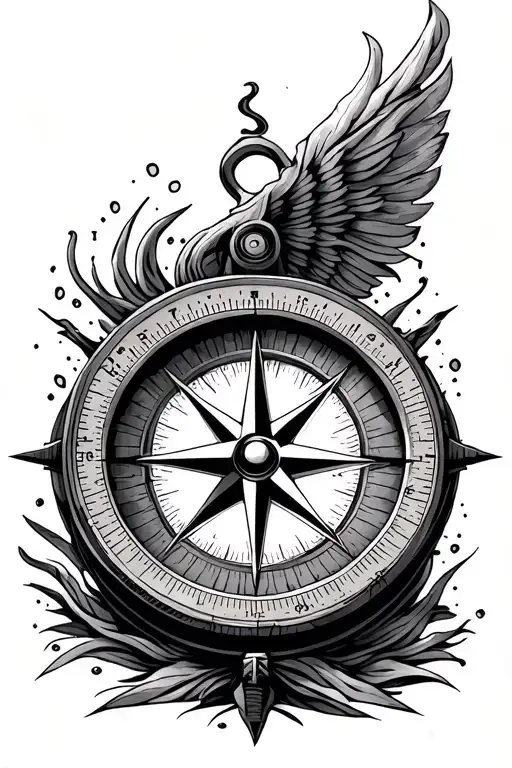 Lost Direction And Compass