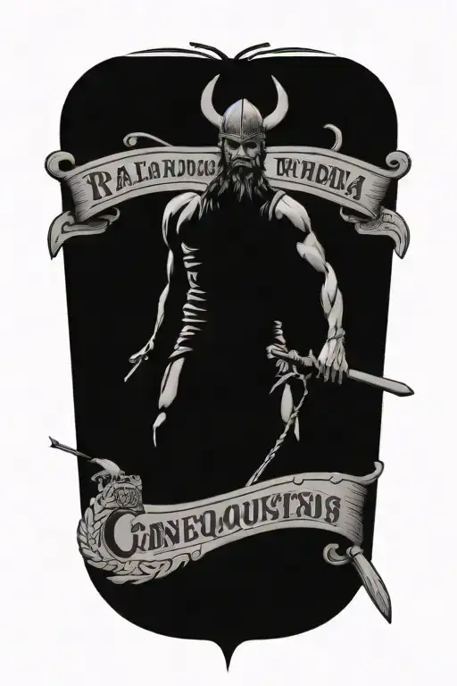 Real Madrid Vikings War Scene Holding A Sign That Says Defendamos El Trono Conquistamos La Gloria