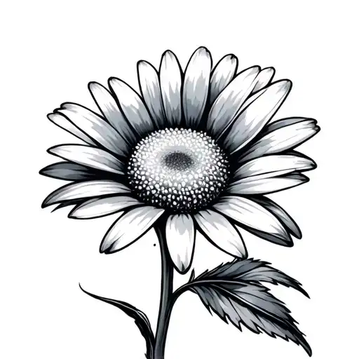 Daisy Flower Outline