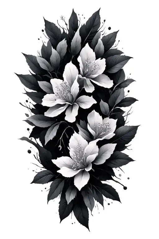 Free Branches Stretching Towards