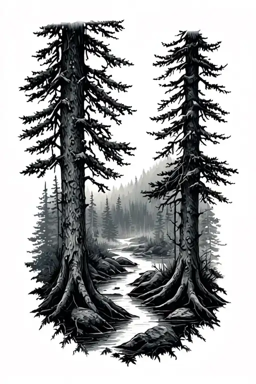 Forest Scene