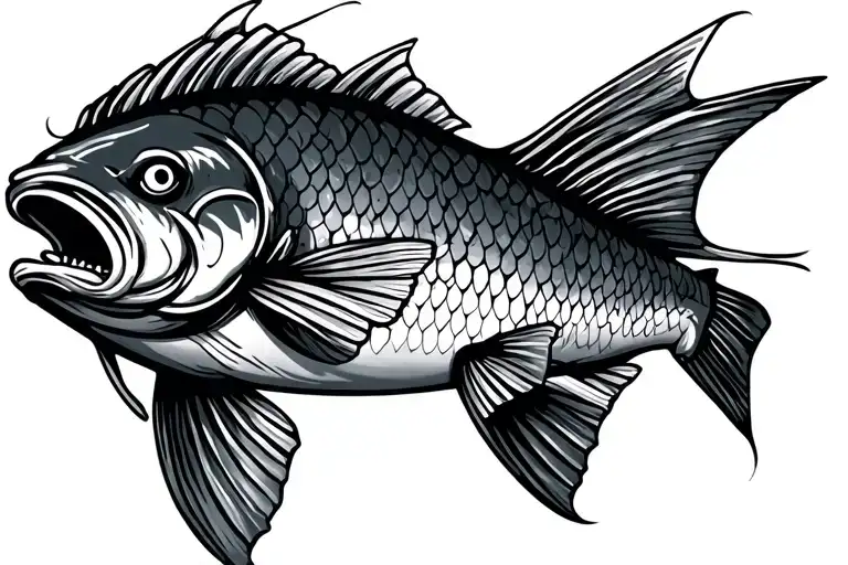 Fish Boat Old School