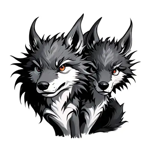 Dragon Wolf Cubs