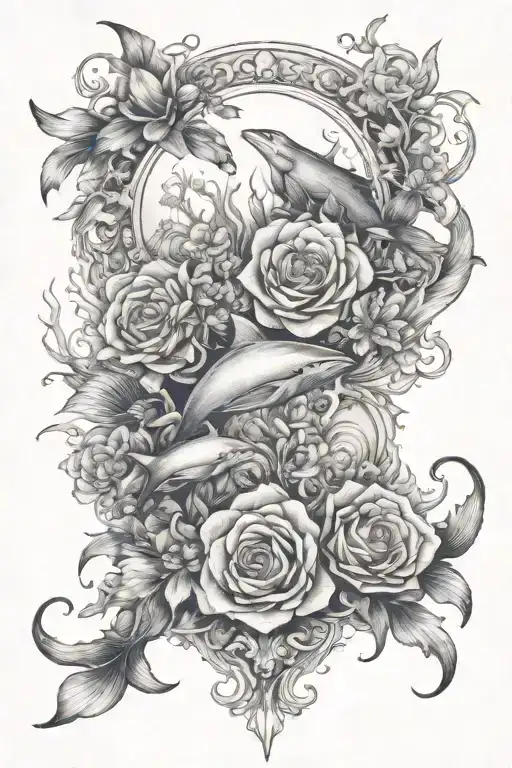 Family Ocean Flowers World