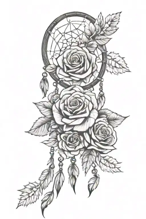 Flowers And Dreamcatcher Roses Mayflowers