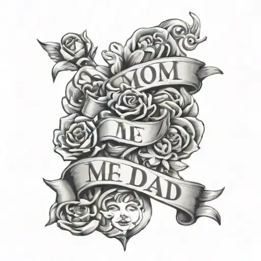 Mom Dad Me Name