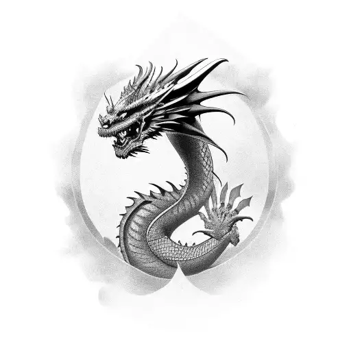 Dragon Occidental Negro