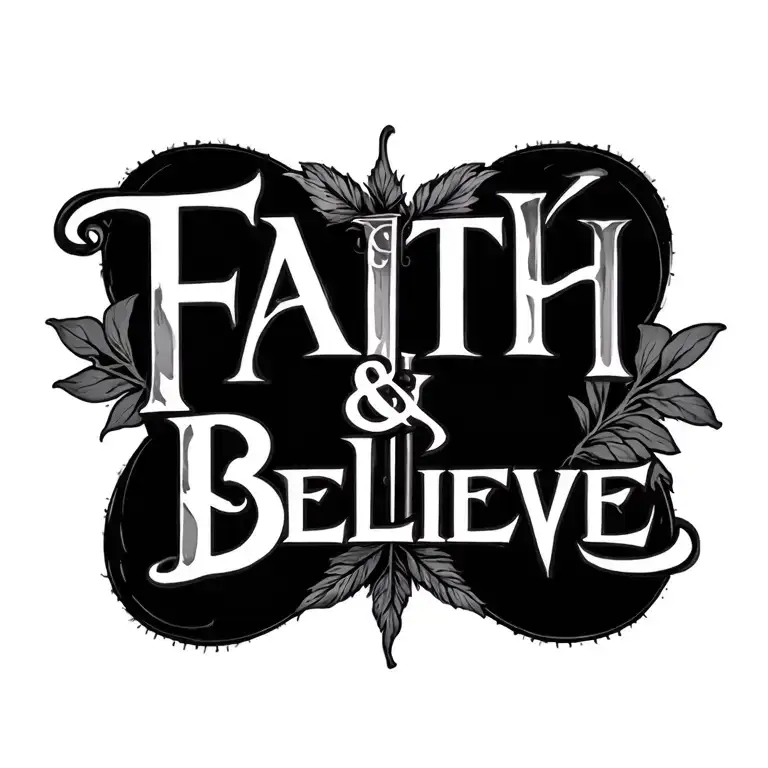 Faith And Believe