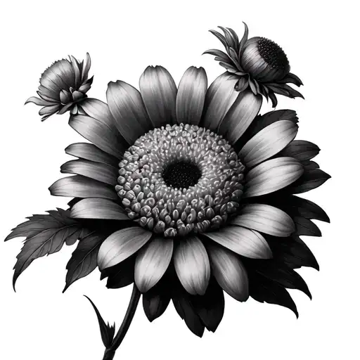 Daisy And Chrysanthemum