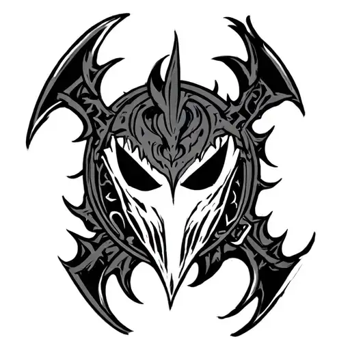 Fairy Tail Guild Anime Symbol With Bleach Anime Hollow Mask Incorporated