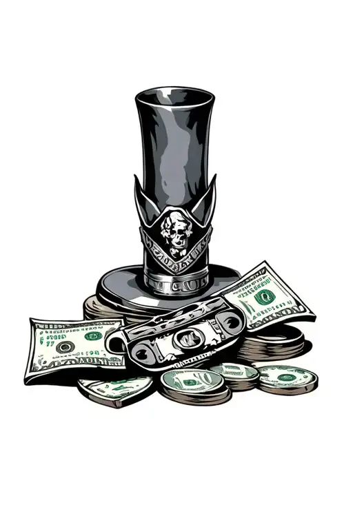 Western Lighted With Money