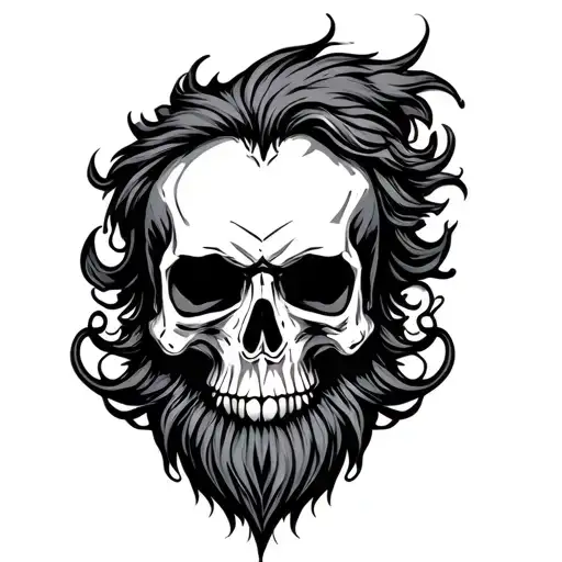 Bearded Skull