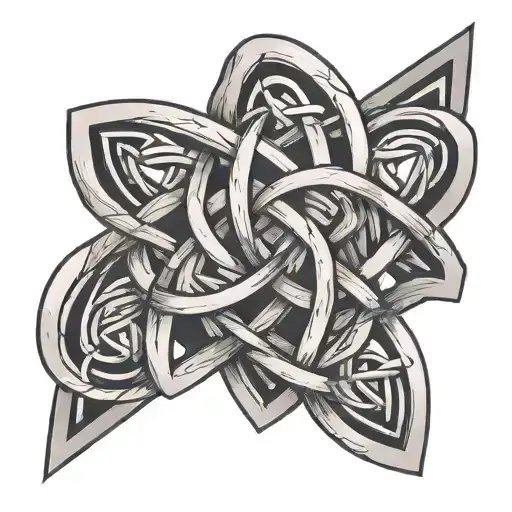 Rectangle Celtic Knot