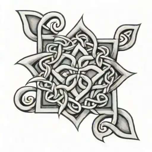 Square Celtic Knot
