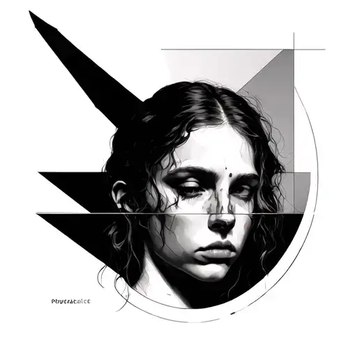 Geometric And Thin Line Work Depression No Portraits Symbolism