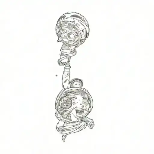 2 Childs Looking Up To A Galaxy