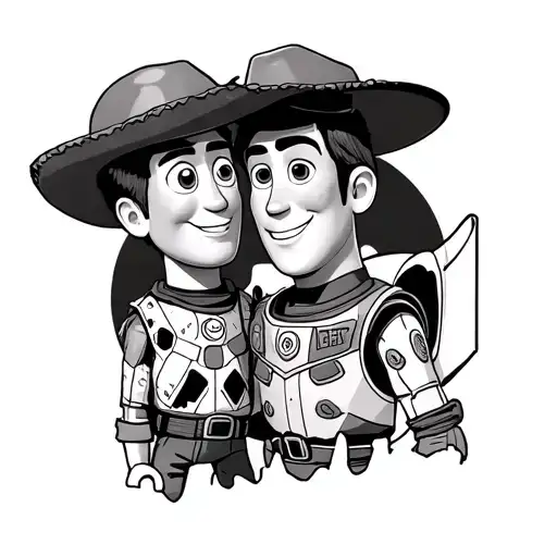 Buzz And Woody Brother