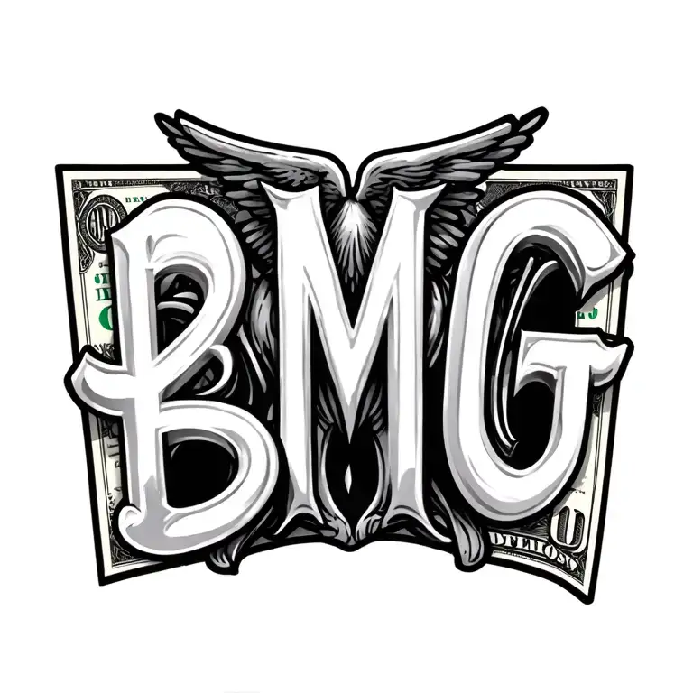 Money With The Word Bmg