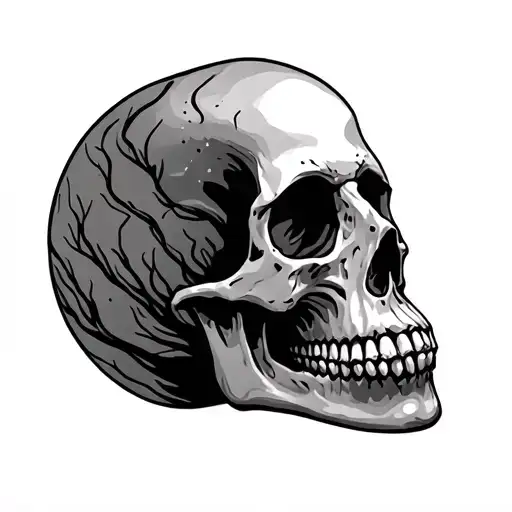 Coral Reef Skull