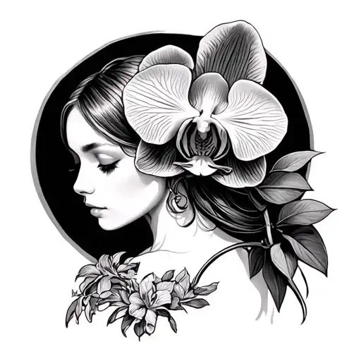 Orchid Birth Date Girl