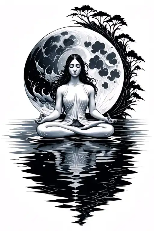 Water Moon Meditation Yoga Flow