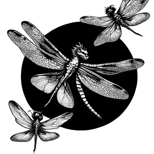 Dragon Flies And Fairies