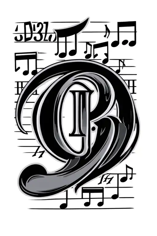 Roman Numeral 01-07-2020 With Music Notes