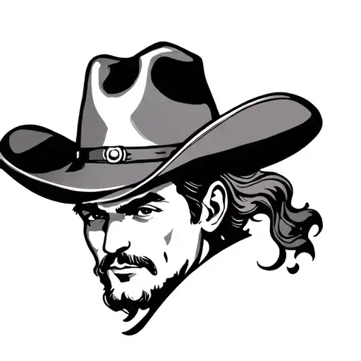 Bean With Cowboy Hat