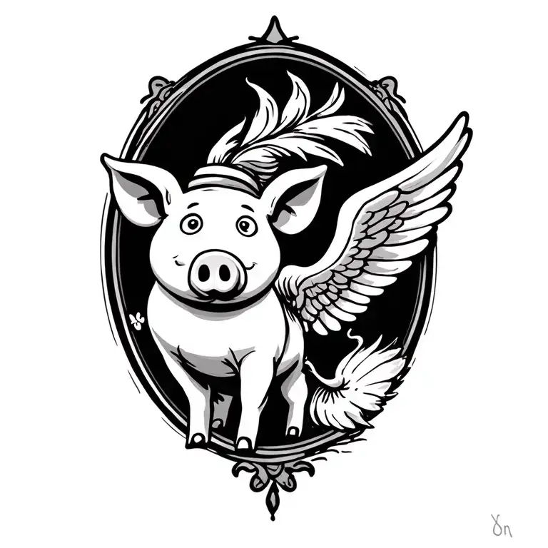 Pepper Pig With Wings