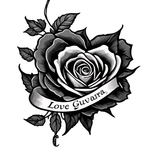 Love String At The Lower Back And Says The Name Of Guevarra