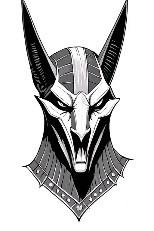 Anubis Scary Face