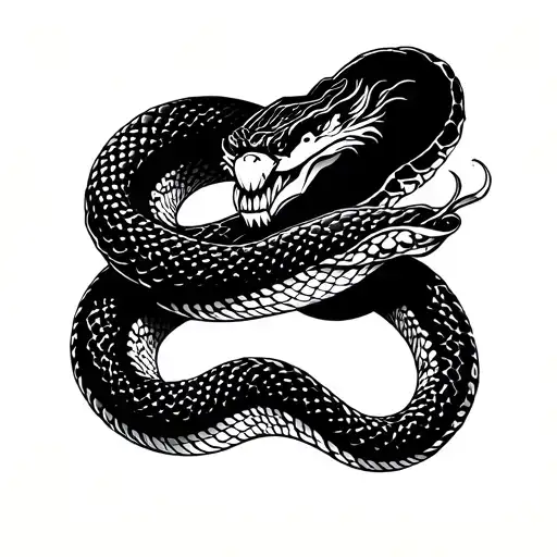 Japanese Style Snake