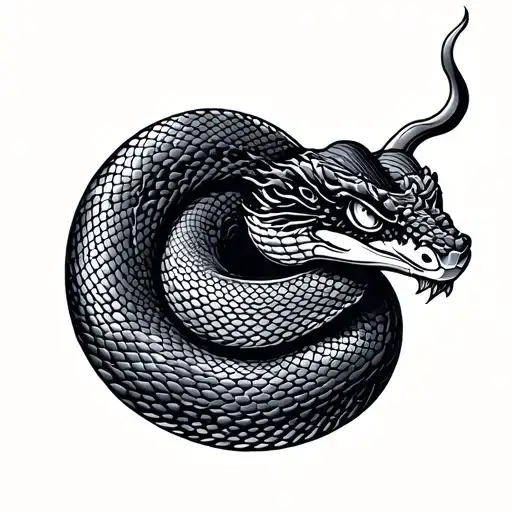 Japanese Style Snake