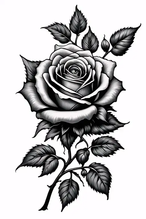 Rose Intertwined Rose