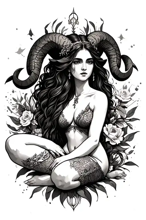 Aries Goddess Sitting