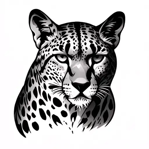 Guepard Jungle Background