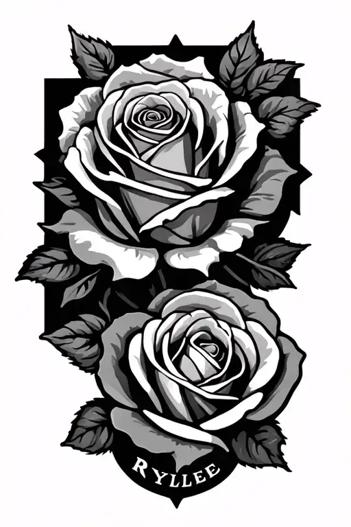 Roses With The Name Rylee In The Middle Eastern Men