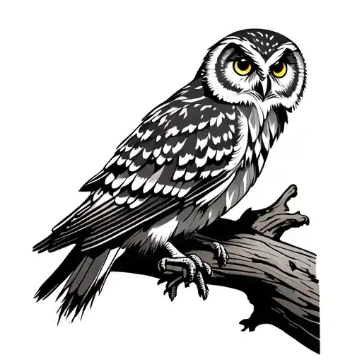 Owl Perched