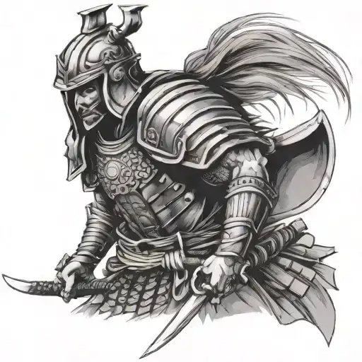 Samurai Spartan Viking Warrior