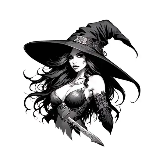 Sexy Witch Warrior