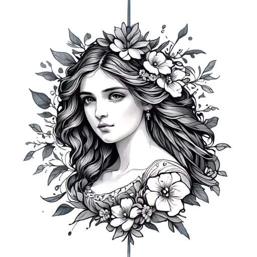 Traditional Christian Feminine Sleeve