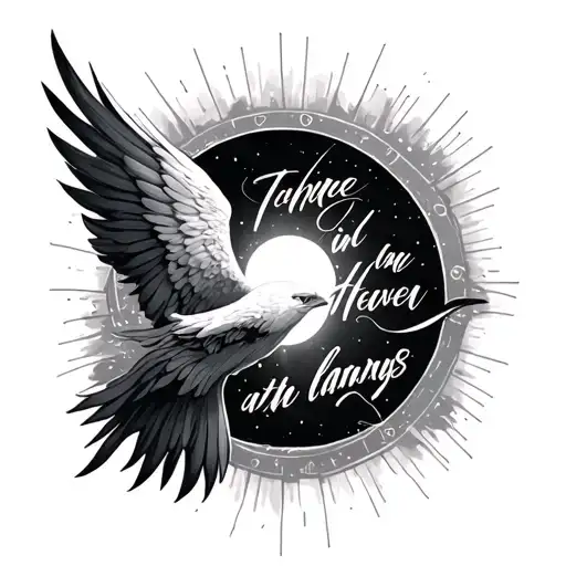 Names With Heaven In The Background