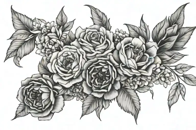 Birth Flower Bouquet