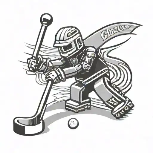 Hockey Golf Lego